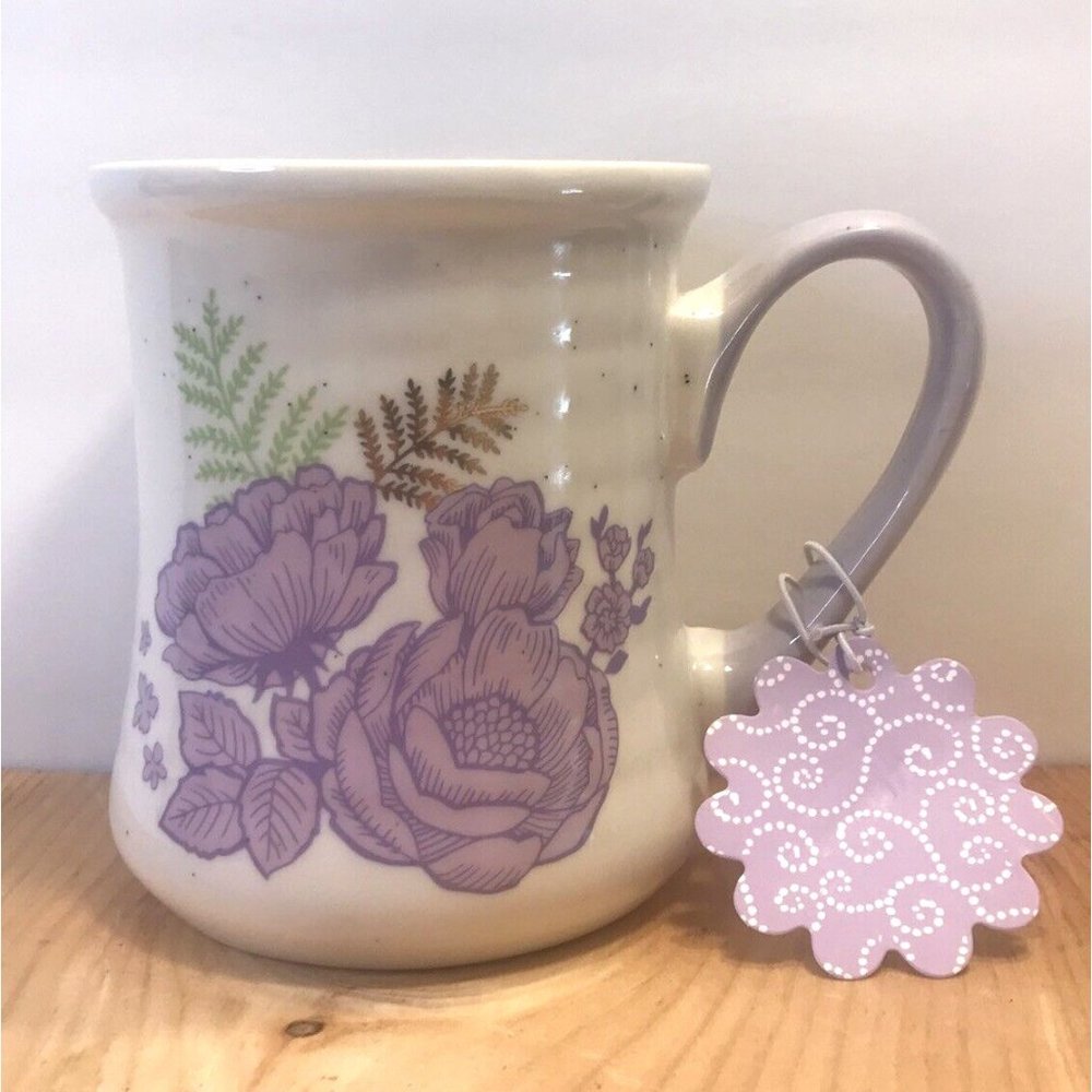 Seeds & Sunshine Floral Spring Summer Ceramic Coffee Tea Mug Drinkware Gift